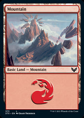 Mountain V.2 #373 MTG Strixhaven Basic Land Single