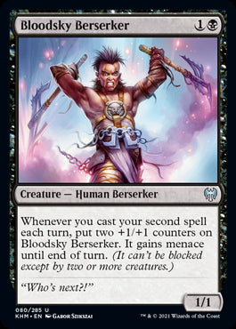 Bloodsky Berserker #080 MTG Kald...
