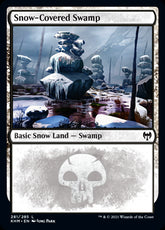 Snow-Covered Swamp #281 MTG Kald...