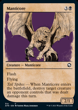 Manticore Rulebook Frame #314 | Adventures in the Forgotten RealmsSingles