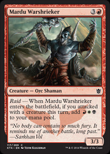 Mardu Warshrieker #117 MTG Khans...