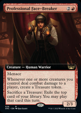 Professional Face-Breaker Extended Art Streets Of New Capenna #426