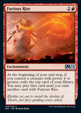 Furious Rise #144 MTG Core 2021 Single