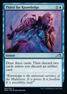 Thirst for Knowledge Kamigawa Neon Dynasty - 085 Non-Foil