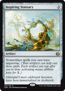Inspiring Statuary MTG Aether Revolt #160