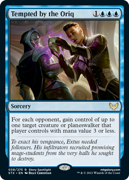 Tempted by the Oriq #058 MTG Str...