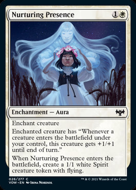 Nurturing Presence #026 MTG Crimson Vow Single