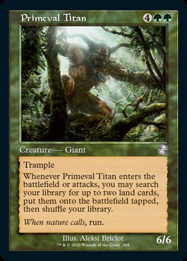Primeval Titan #365 Time Spiral Remastered Retro Frame Single