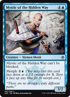 Mystic of the Hidden Way | Magic! The Gathering Masters 25 #067