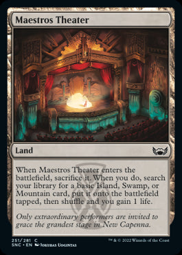 Maestros Theater Streets Of New ...