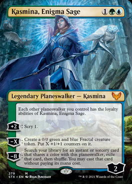 Kasmina, Enigma Sage #279 MTG Strixhaven Borderless Single