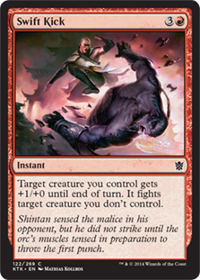 Swift Kick #122 MTG Khans Of Tarkir Single