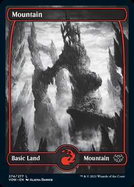Full Art Mountain V.1 #274 MTG C...