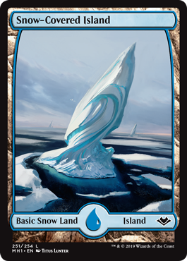 Snow-Covered Island #251 | Modern Horizons MTG Singles