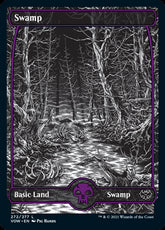 Full Art Swamp V.1 #272 MTG Crim...