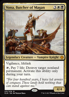 Vona, Butcher of Magan MTG Single | Ixalan #231
