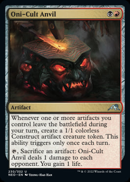 Oni-Cult Anvil Kamigawa Neon Dynasty - 230 Non-Foil