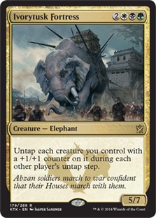 Ivorytusk Fortress #179 MTG Khans Of Tarkir Single