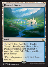 Flooded Strand #233 MTG Khans Of...