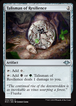 Talisman of Resilience #234 | Modern Horizons MTG Singles