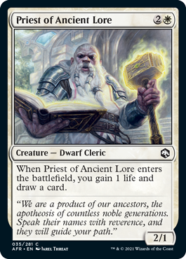 Priest of Ancient Lore #035 | Adventures in the Forgotten RealmsSingles