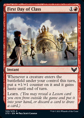 First Day of Class #102 MTG Stri...