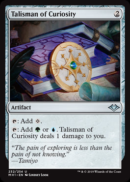 Talisman of Curiosity #232 | Modern Horizons MTG Singles