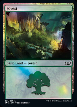 Forest Basic Land Streets Of New Capenna #271