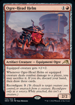 Ogre-Head Helm Kamigawa Neon Dynasty - 155 Non-Foil