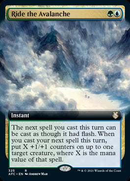 Ride The Avalanche Extended Art