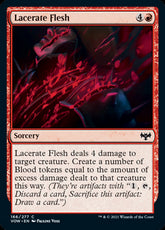 Lacerate Flesh #166 MTG Crimson ...