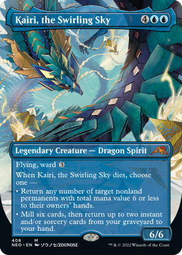 Kairi, the Swirling Sky Borderless #408 Neon Dynasty