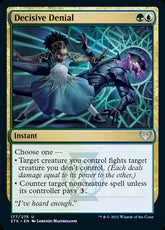 Decisive Denial #177 MTG Strixha...