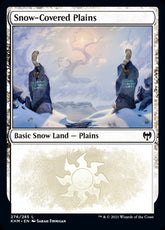 Snow-Covered Plains #276 MTG Kal...