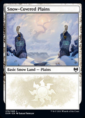Snow-Covered Plains #276 MTG Kaldheim Single