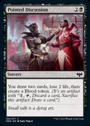 Pointed Discussion #126 MTG Crimson Vow Single
