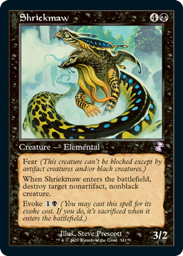 Shriekmaw #331 Time Spiral Remastered Retro Frame Single