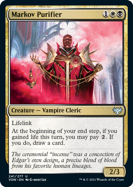 Markov Purifier #241 MTG Crimson Vow Single