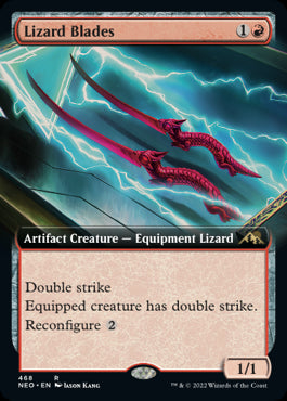 Lizard Blades Extended Art #468 Neon Dynasty