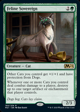Feline Sovereign #180 MTG Core 2...