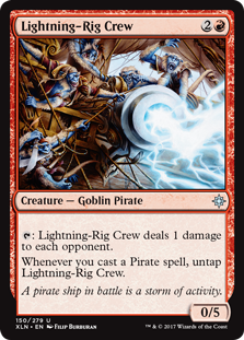 Lightning-Rig Crew MTG Single | Ixalan #150
