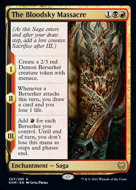 The Bloodsky Massacre #207 MTG K...