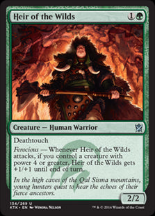 Heir of the Wilds #134 MTG Khans...