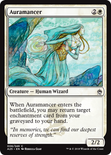 Auramancer | Magic! The Gathering Masters 25 #006