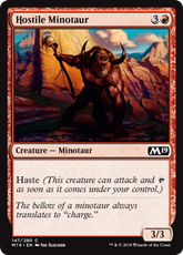 Hostile Minotaur MTG Single | Co...