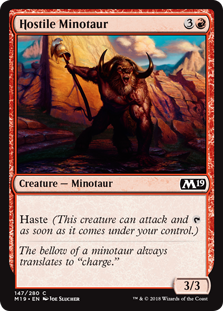 Hostile Minotaur MTG Single | Co...