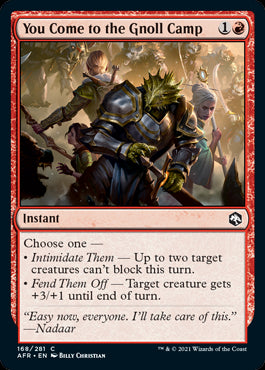 You Come to the Gnoll Camp #168 | Adventures in the Forgotten RealmsSingles