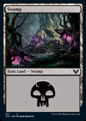 Swamp V.2 #371 MTG Strixhaven Basic Land Single
