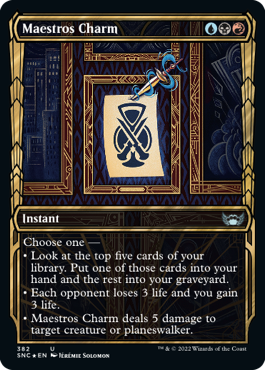 Maestros Charm Showcase Gilded Streets Of New Capenna #382
