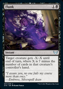 Flunk #071 MTG Strixhaven Single